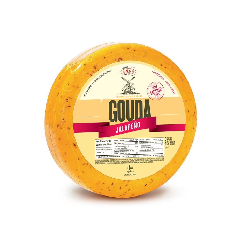 Jalapeno Gouda Cheesebar