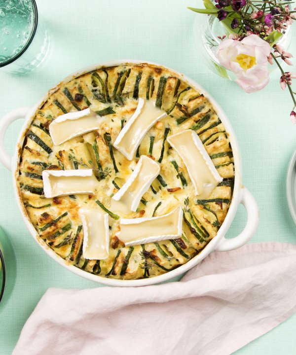 Recipe -  Celery root and zucchini Brie L’Extra gratin